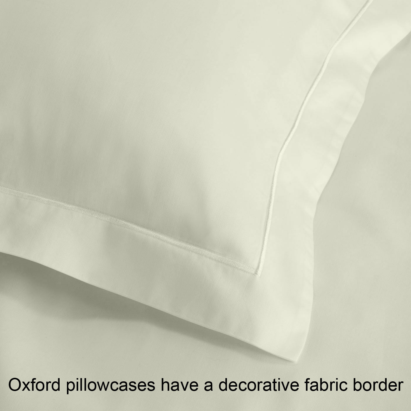 Cream Dyed Oxford Pillowcase