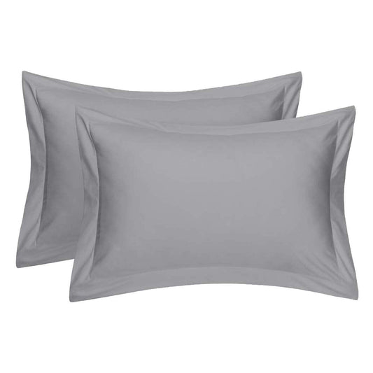 Silver Dyed Oxford Pillowcase