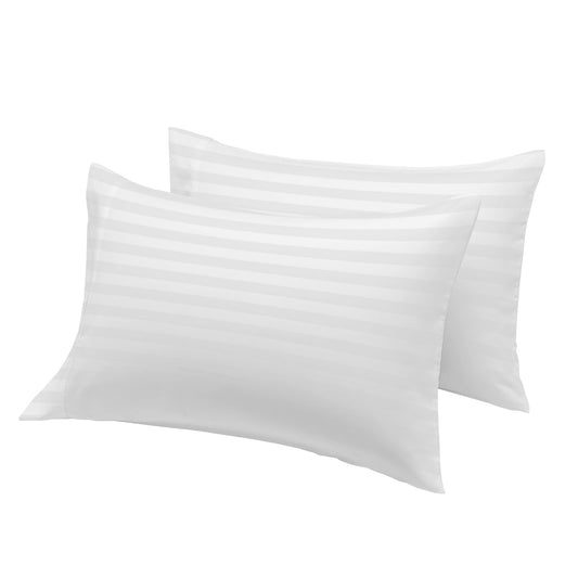 White Stripe Standered Sateen Pillowcase